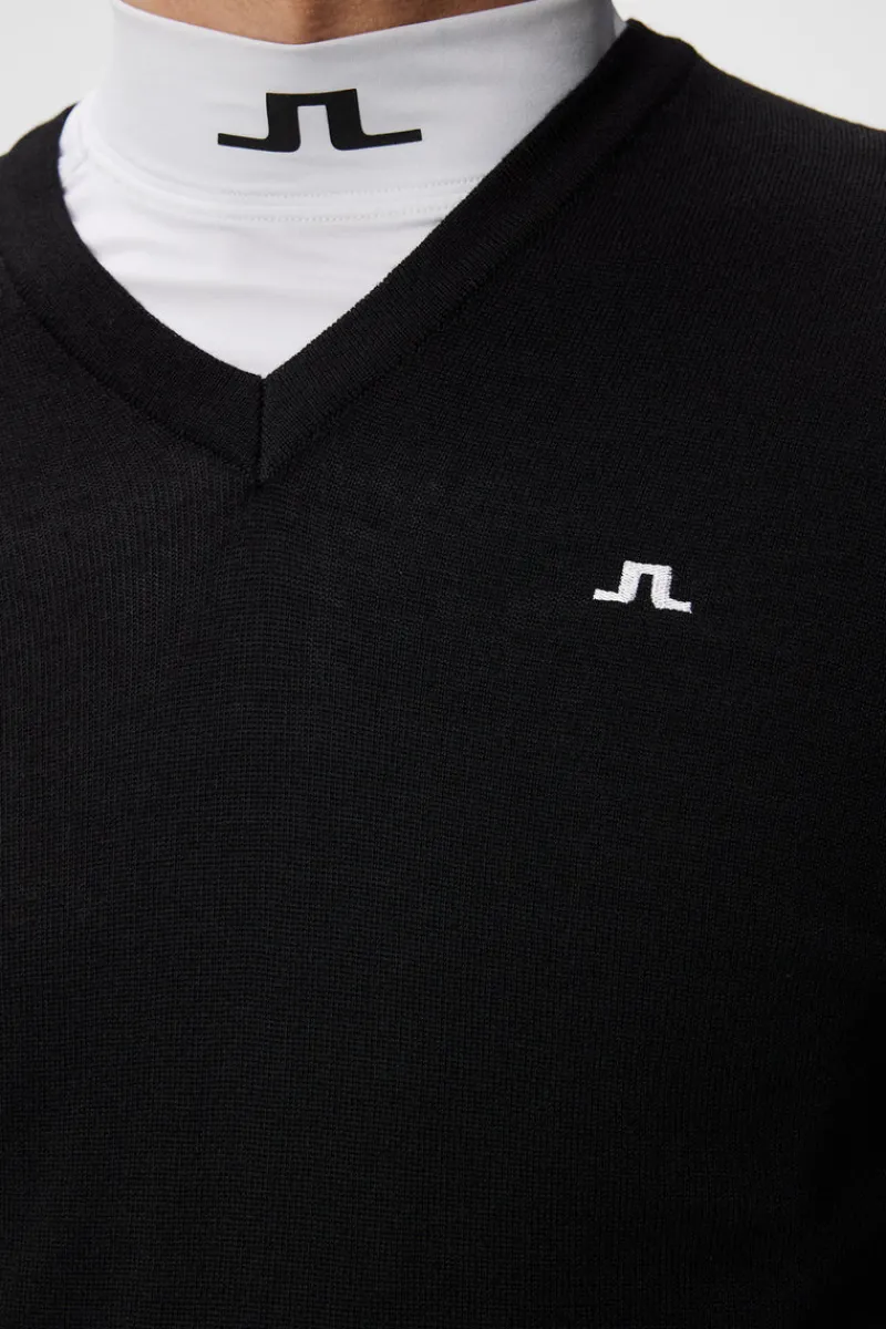 Stickat-J.Lindeberg Lymann Black