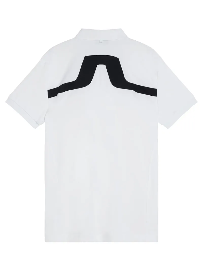 Pikétröjor-J.Lindeberg M KV Reg Fit White