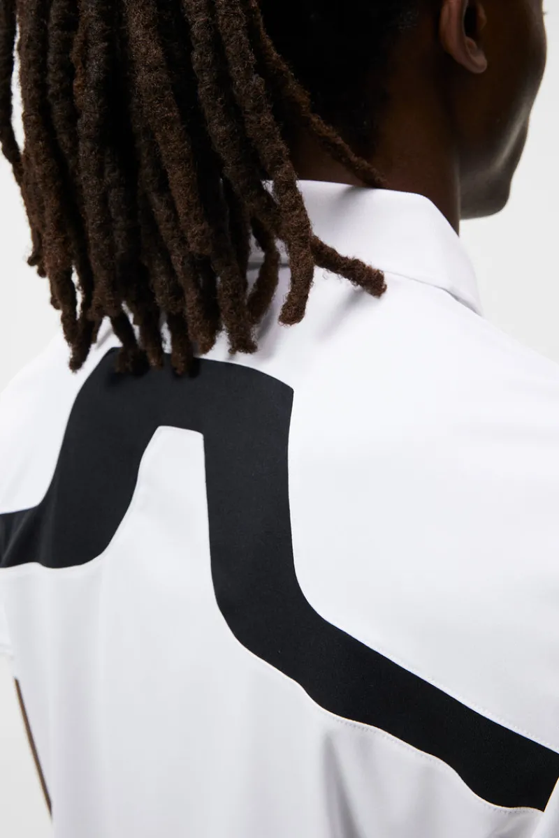 Pikétröjor-J.Lindeberg M KV Reg Fit White