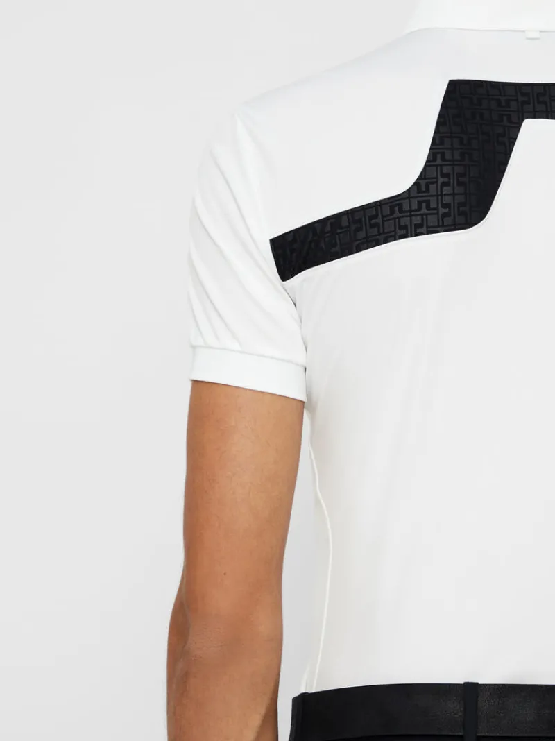 Pikétröjor-J.Lindeberg M KV Reg Fit White