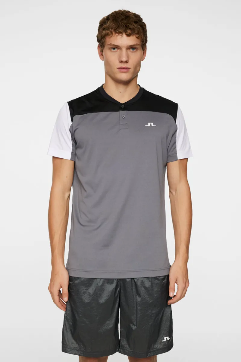 Pikétröjor | Tennis-J.Lindeberg Michael Polo Lava Smoke