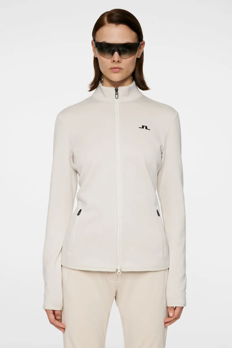 Ski | Bas & Mellanlager-J.Lindeberg Milly Polartec Mid Layer Moonbeam
