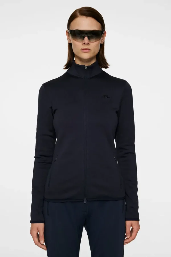 Ski | Bas & Mellanlager-J.Lindeberg Milly Polartec Mid Layer JL Navy