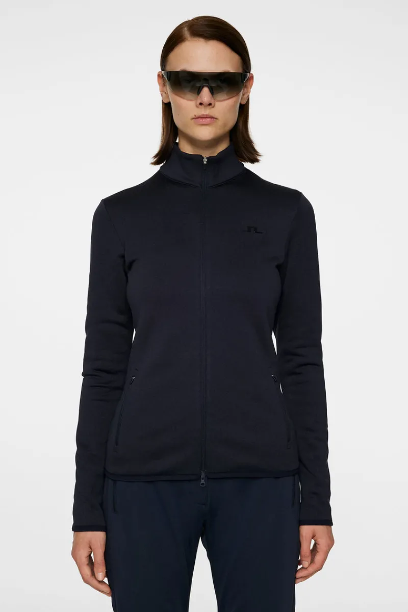 Ski | Bas & Mellanlager-J.Lindeberg Milly Polartec Mid Layer JL Navy