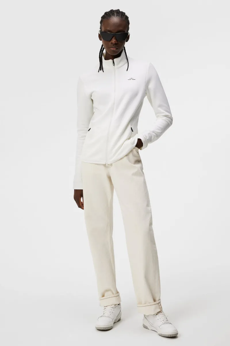 Bas- Och Mellanlager | Tröjor-J.Lindeberg Milly Polartec Mid Layer White