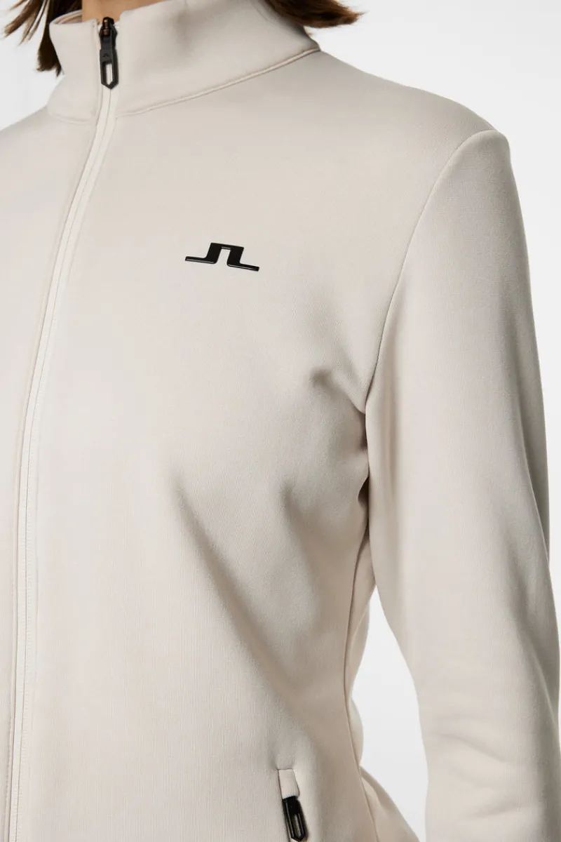Ski | Bas & Mellanlager-J.Lindeberg Milly Polartec Mid Layer Moonbeam