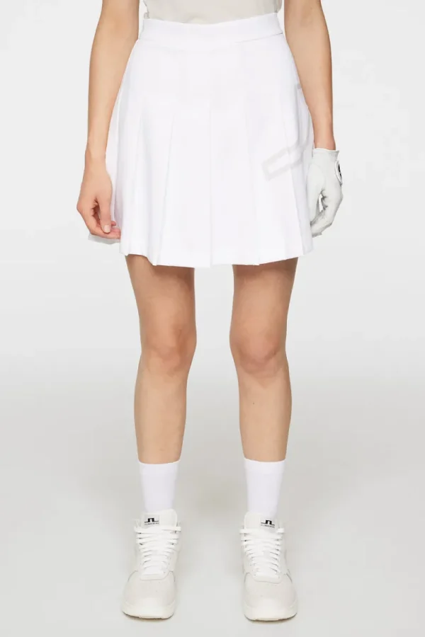 Golf | Kjolar-J.Lindeberg Naomi Skirt White