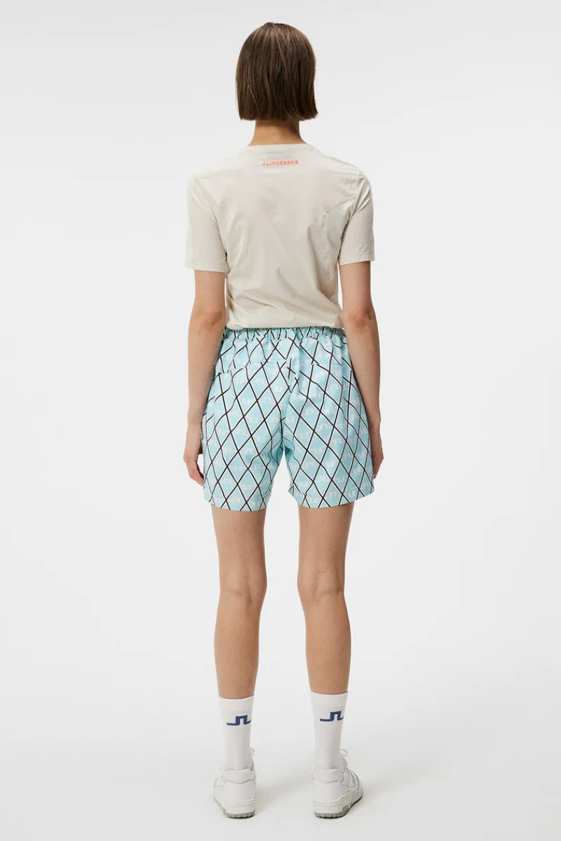 Shorts | Byxor-J.Lindeberg Novia Print Pro Pack Shorts Geo Atomizer
