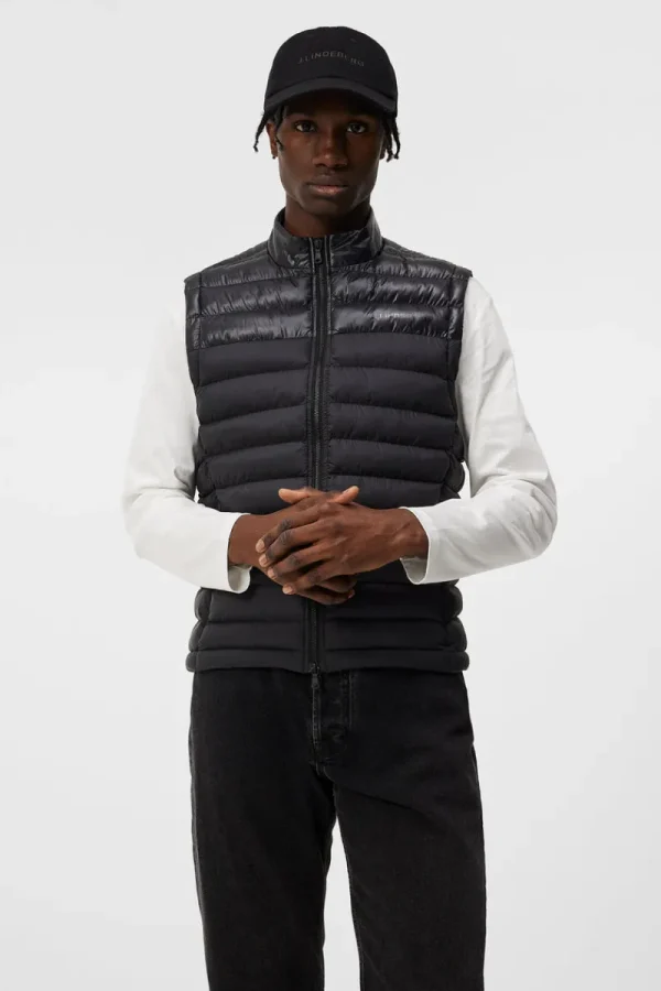 Västar | Västar-J.Lindeberg Rick Light Weight vest Black