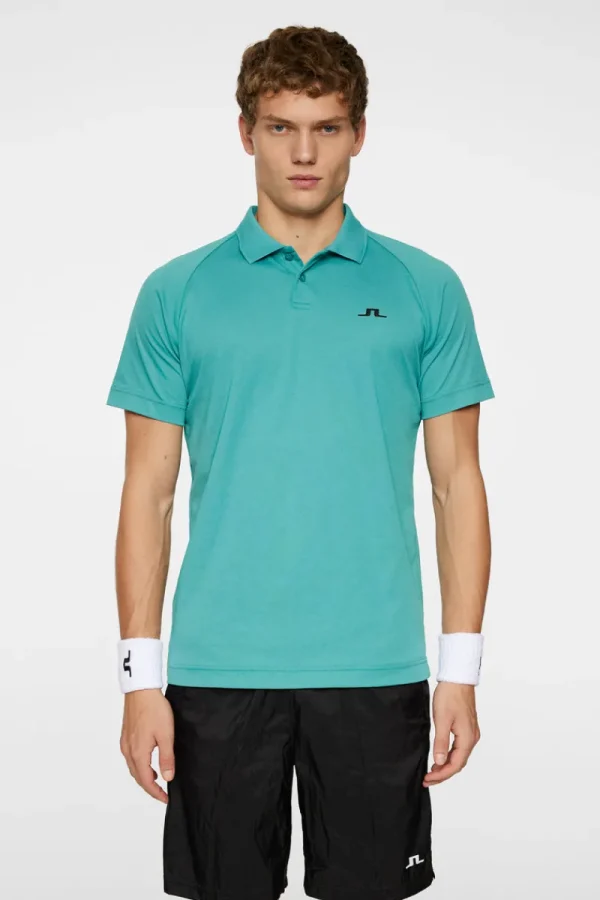 Pikétröjor | Tennis-J.Lindeberg Rod Polo Teal