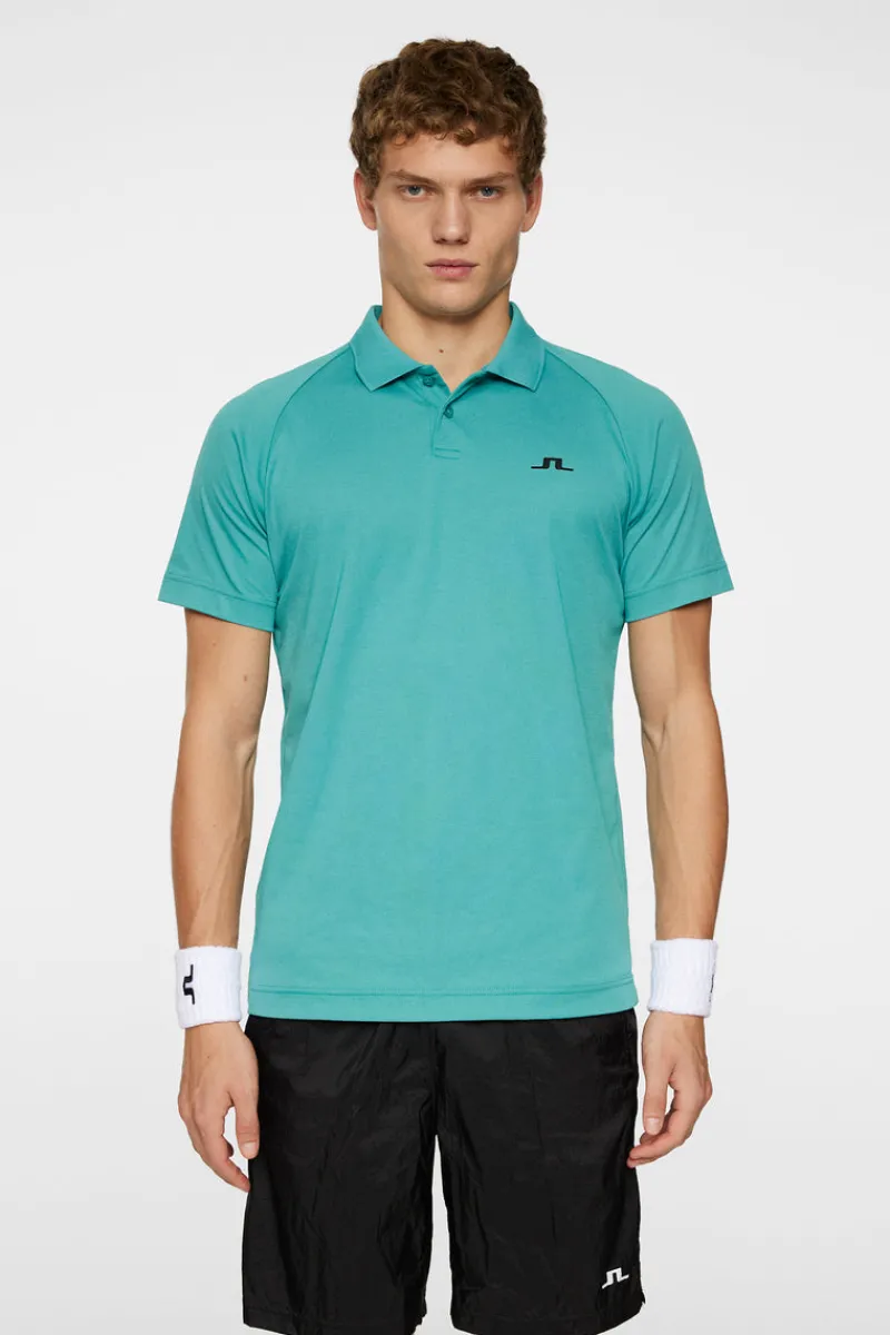 Pikétröjor | Tennis-J.Lindeberg Rod Polo Teal