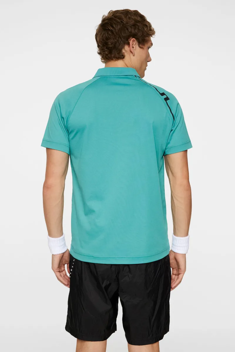 Pikétröjor | Tennis-J.Lindeberg Rod Polo Teal
