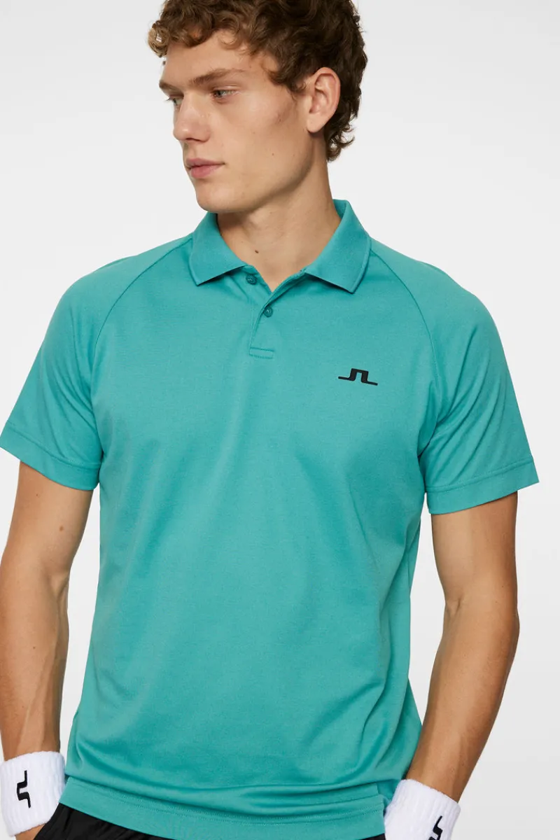 Pikétröjor | Tennis-J.Lindeberg Rod Polo Teal