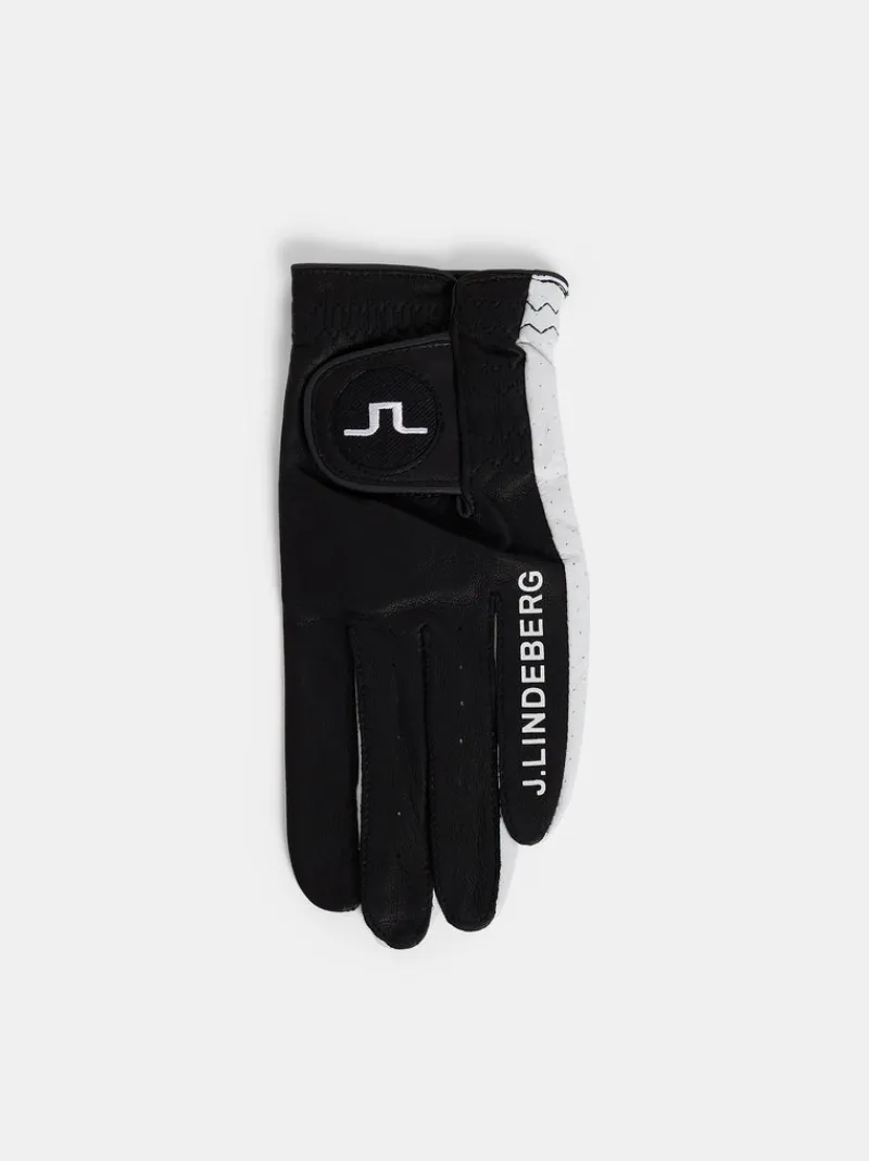Golf | Golf-J.Lindeberg Ron Leather Golf Glove A Black