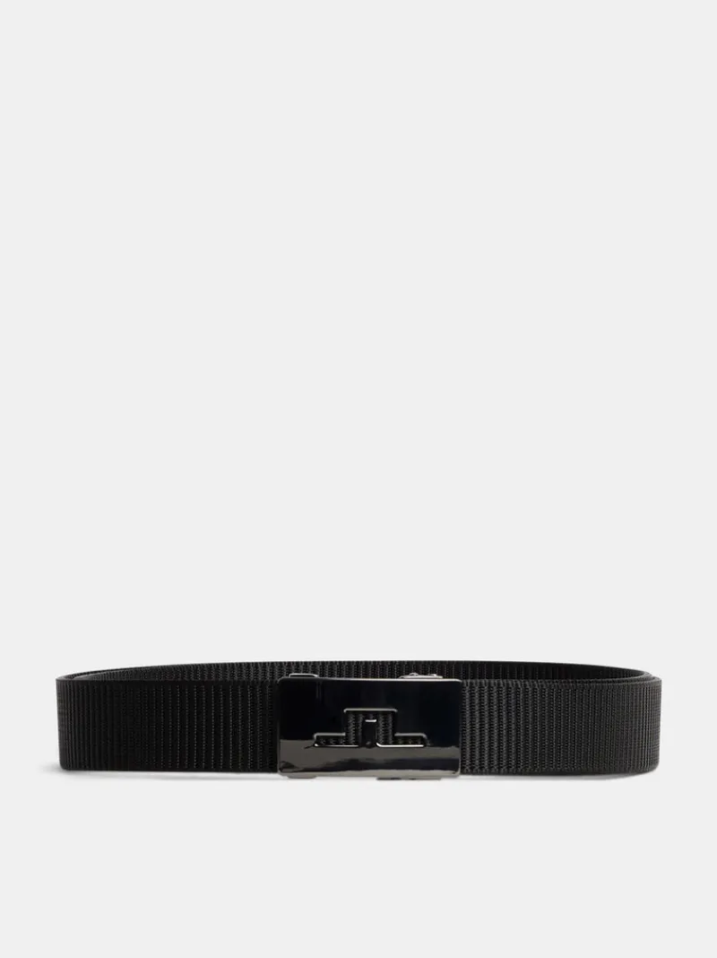 Bälten-J.Lindeberg Roy Webbing Belt Black