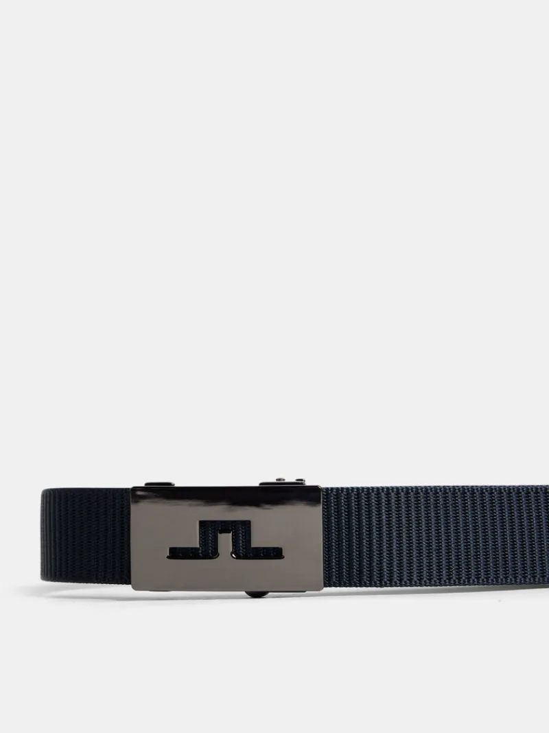 Golf | Golfbälten-J.Lindeberg Roy Webbing Belt JL Navy