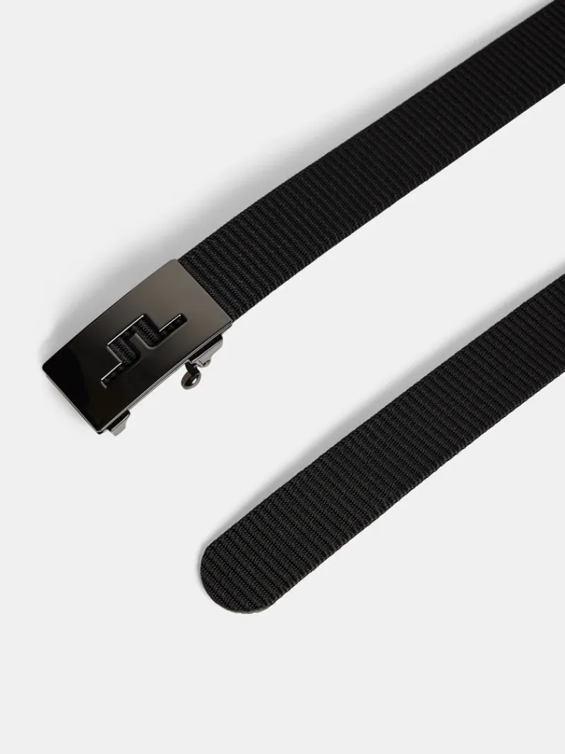 Bälten-J.Lindeberg Roy Webbing Belt Black