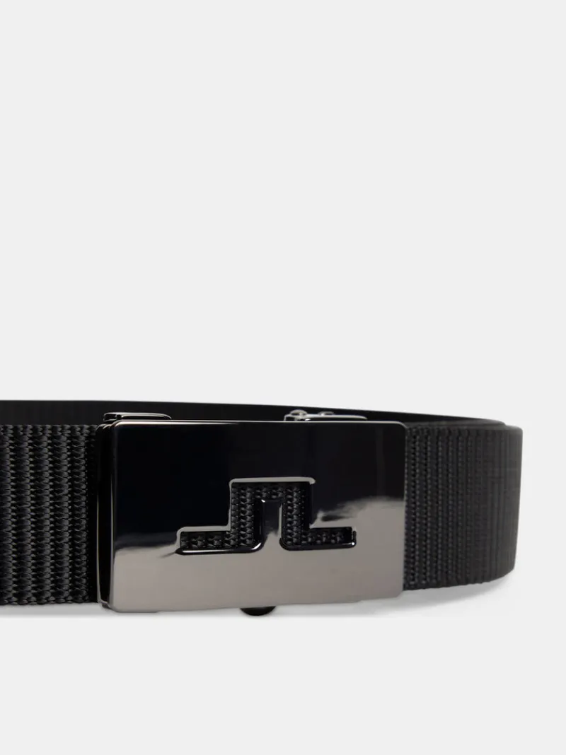Bälten-J.Lindeberg Roy Webbing Belt Black