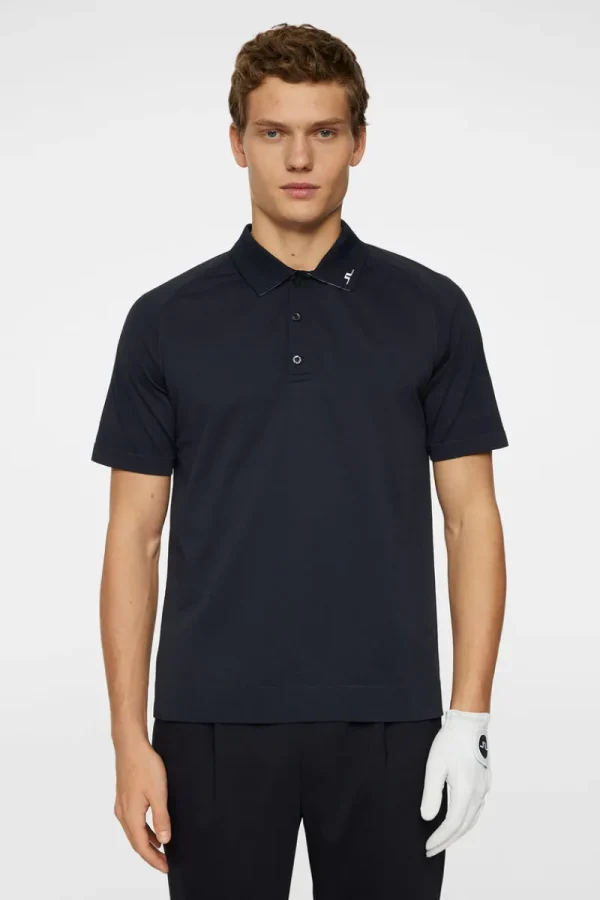 Golf | Pikétröjor-J.Lindeberg Sanny Seamless Polo JL Navy