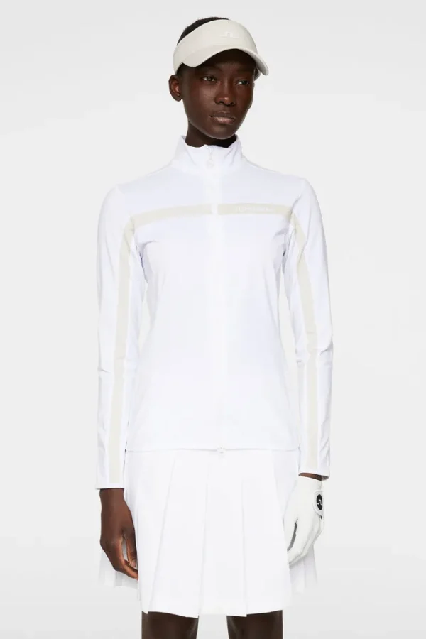 Ski | Golf-J.Lindeberg Seasonal Janice Mid Layer White