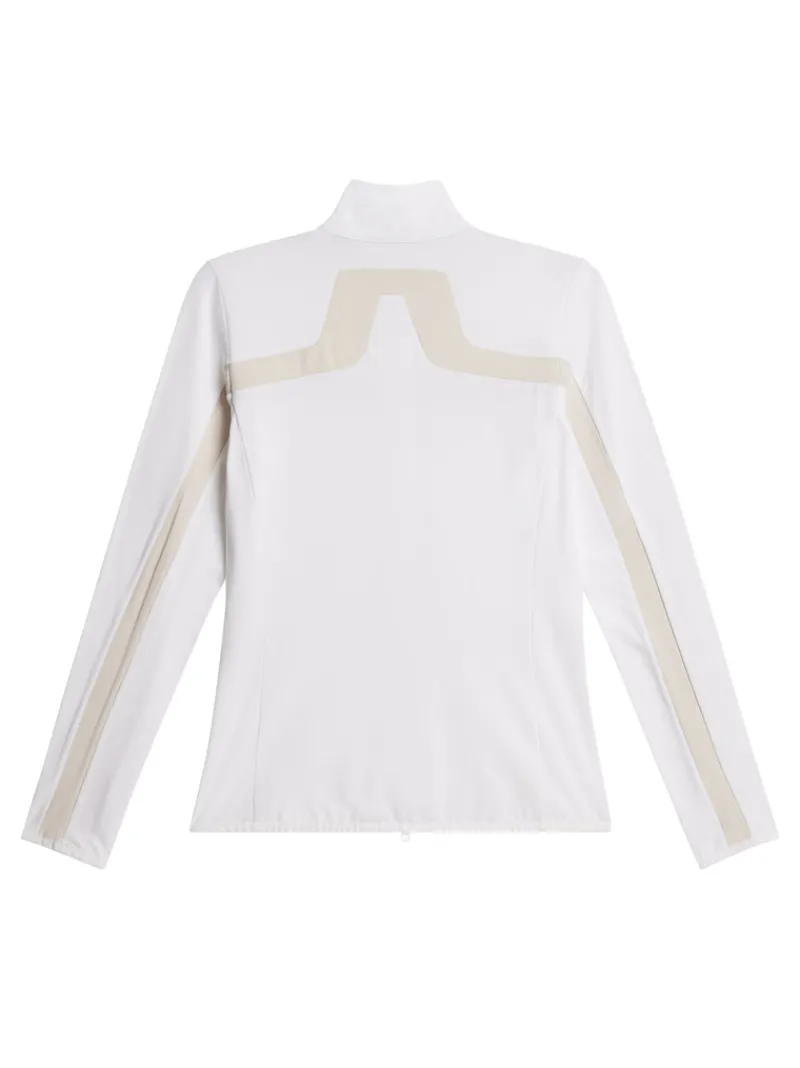 Golf | Bas- Och Mellanlager-J.Lindeberg Seasonal Janice Mid Layer White