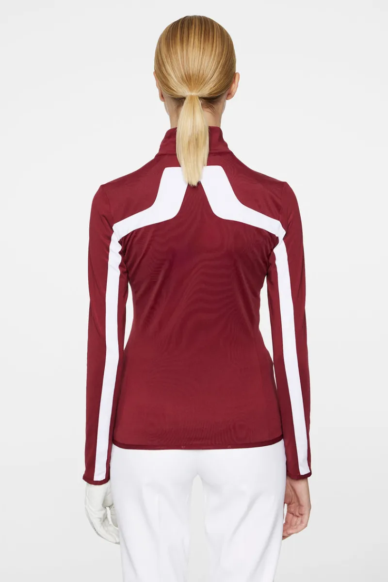 Golf | Ski-J.Lindeberg Seasonal Janice Mid Layer Cabernet