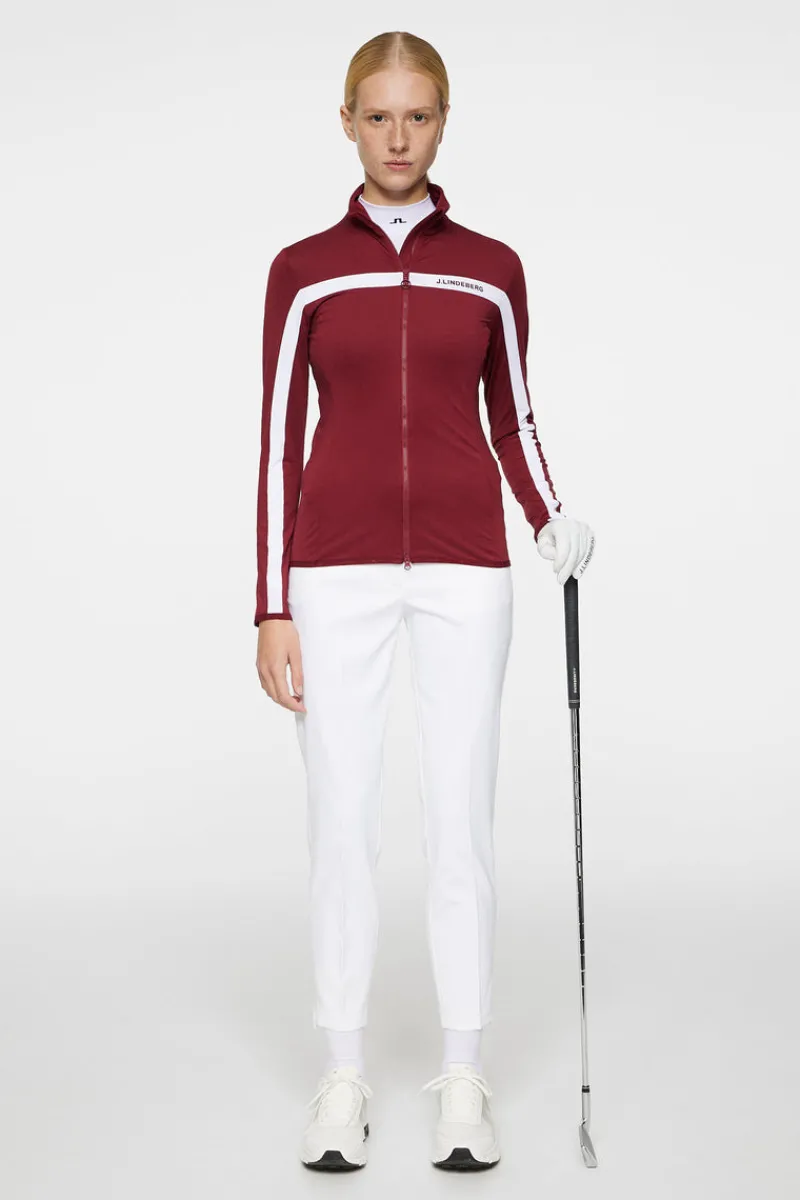 Golf | Ski-J.Lindeberg Seasonal Janice Mid Layer Cabernet