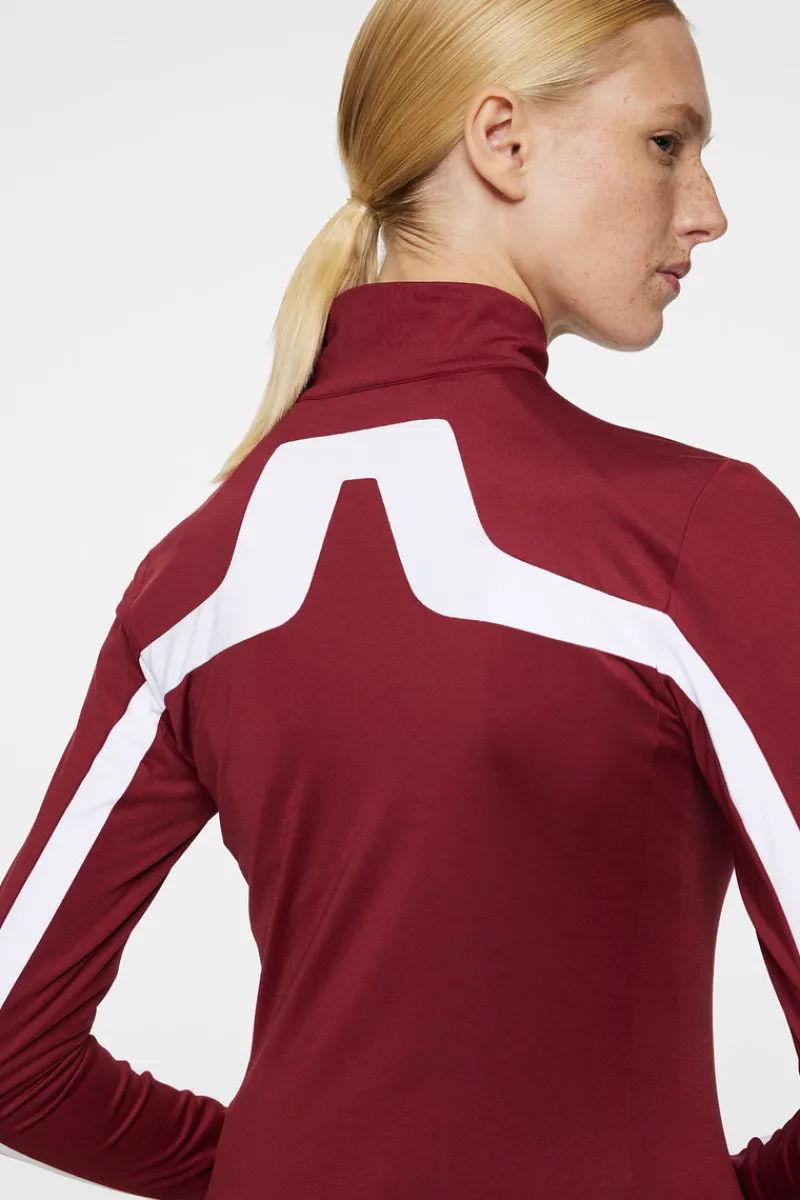 Golf | Ski-J.Lindeberg Seasonal Janice Mid Layer Cabernet