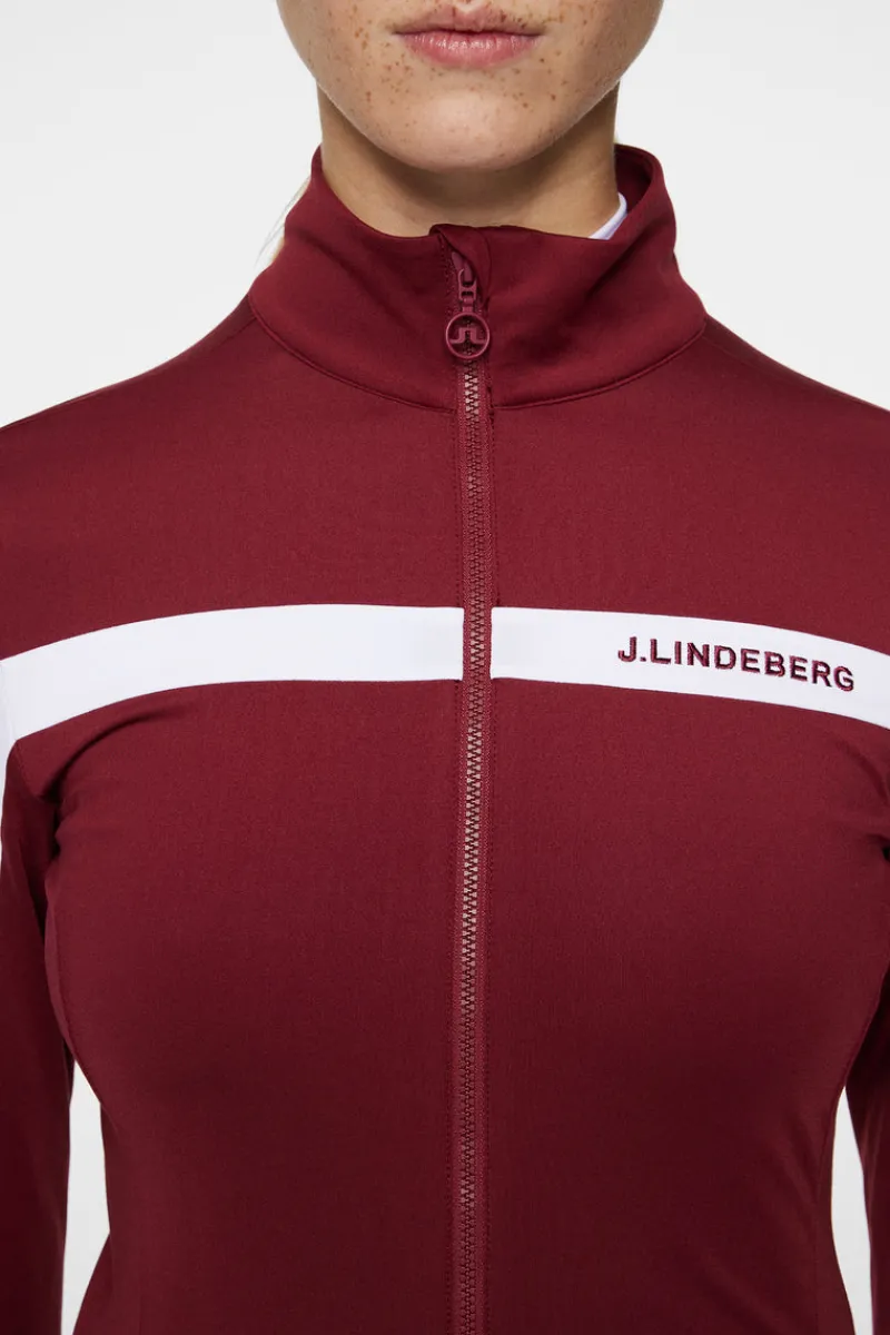 Golf | Ski-J.Lindeberg Seasonal Janice Mid Layer Cabernet