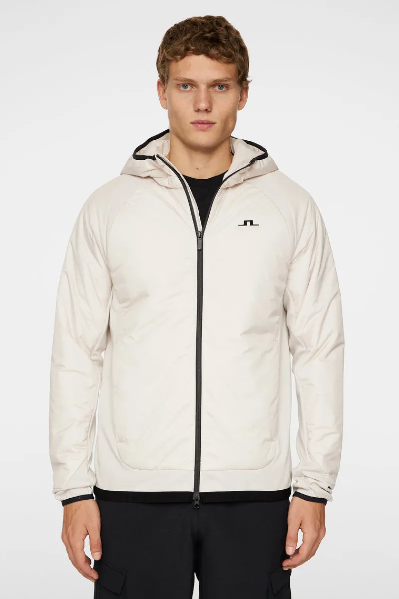 Ski | Active-J.Lindeberg Shawn Hybrid Hooded Jacket Moonbeam