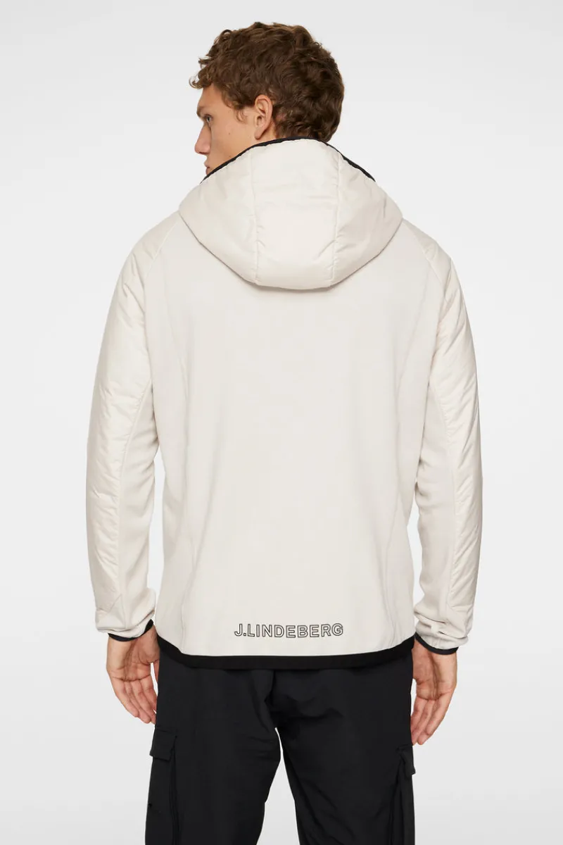 Ski | Active-J.Lindeberg Shawn Hybrid Hooded Jacket Moonbeam