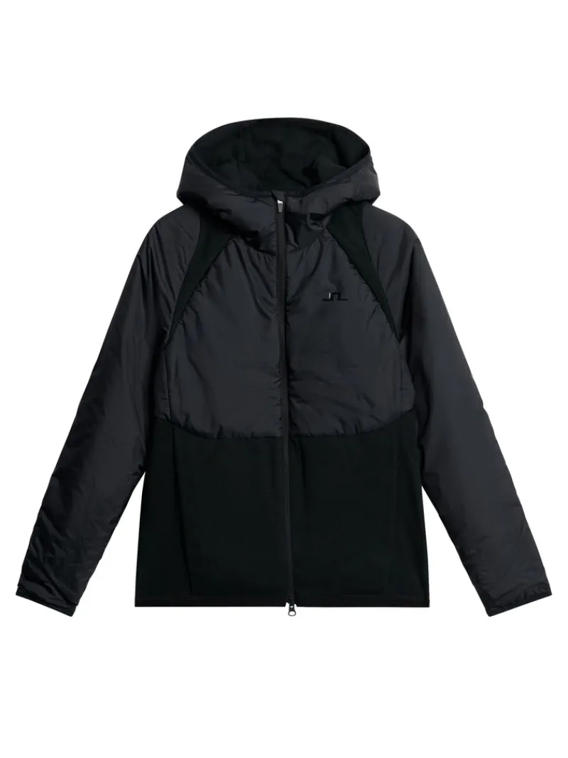 Jackor | Active-J.Lindeberg Shona Hybrid Hood Jacket Black