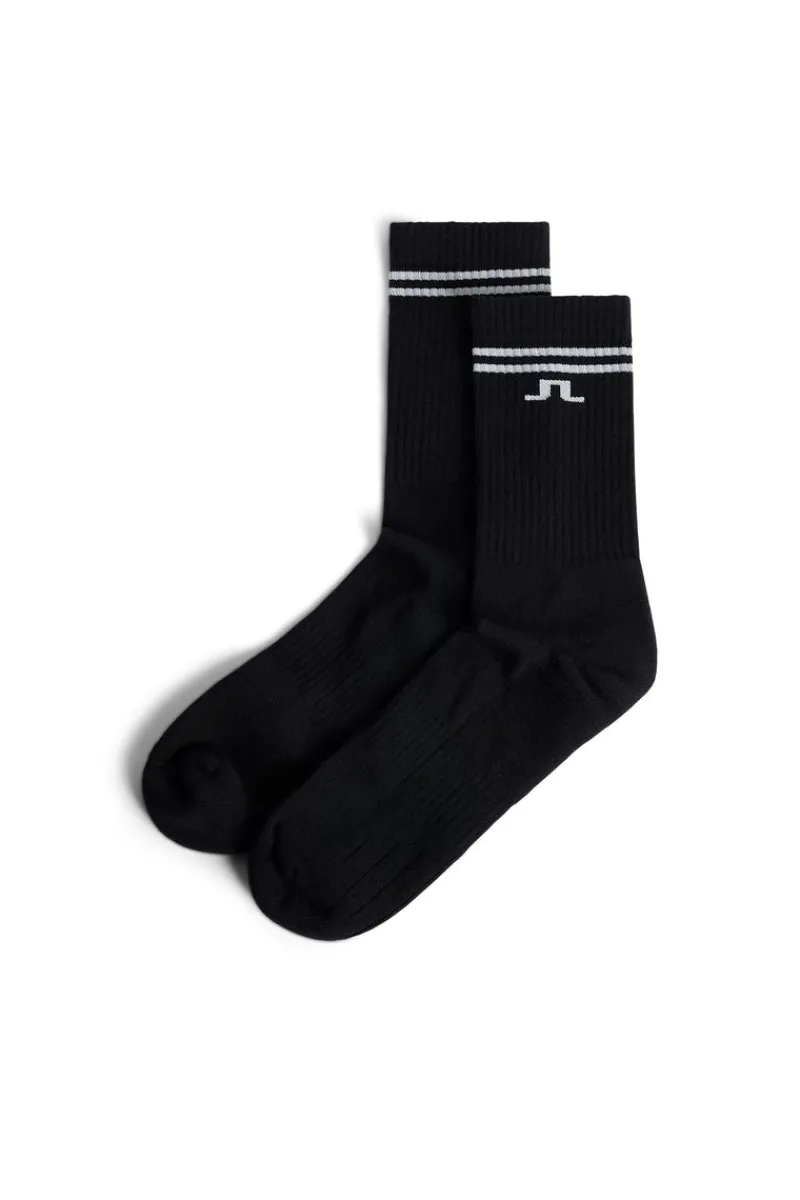 Accessoarer | Tennis-J.Lindeberg Slam Sock Black