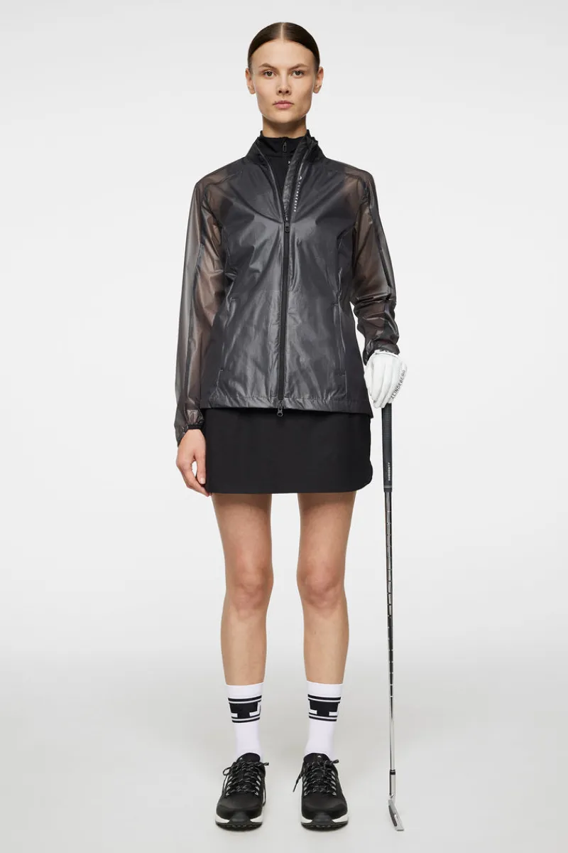 Golf | Ytterkläder-J.Lindeberg Thea Wind Jacket Black