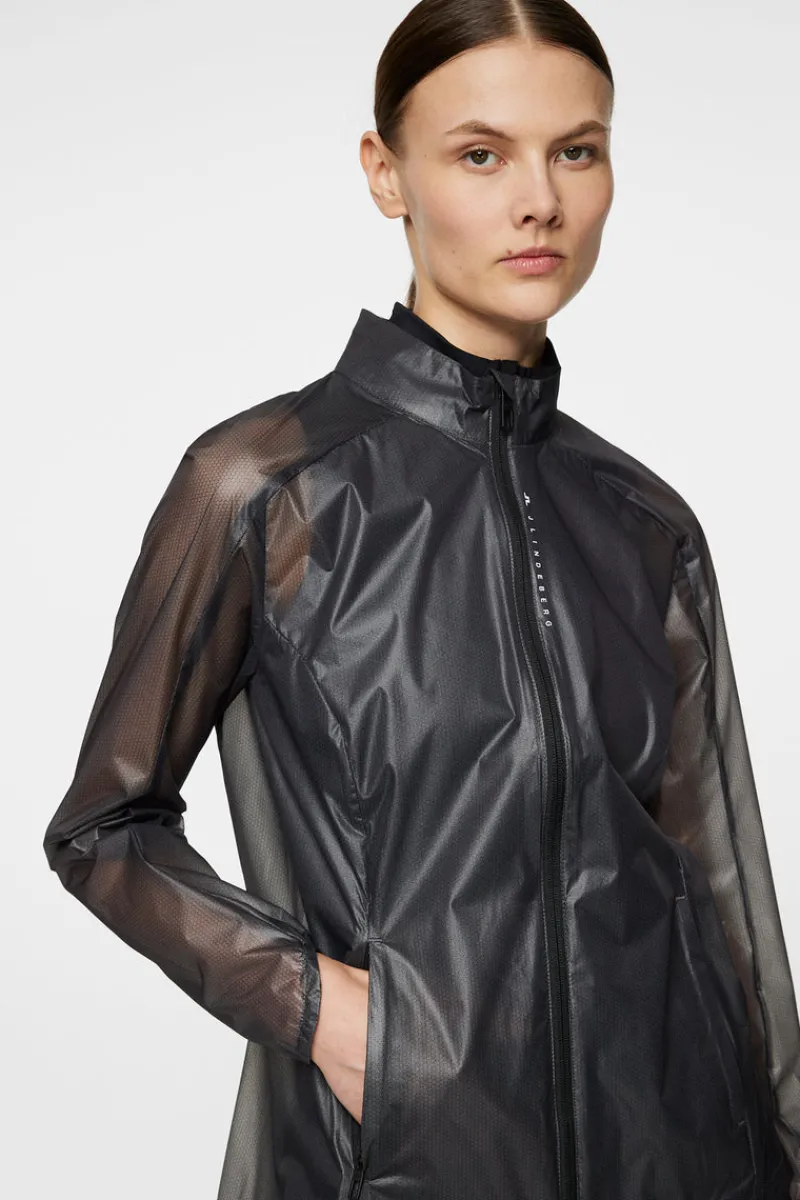 Golf | Ytterkläder-J.Lindeberg Thea Wind Jacket Black