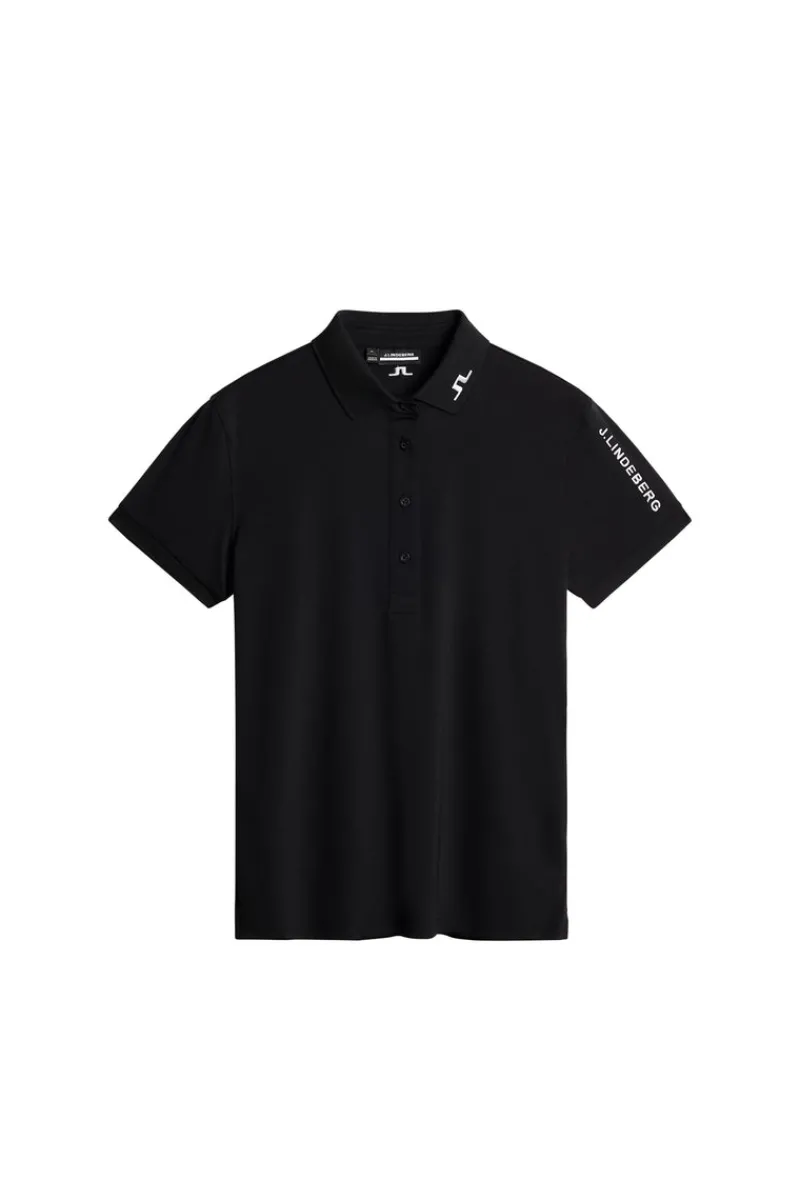 Golf | Överdelar-J.Lindeberg Tour Tech Golf Polo Black