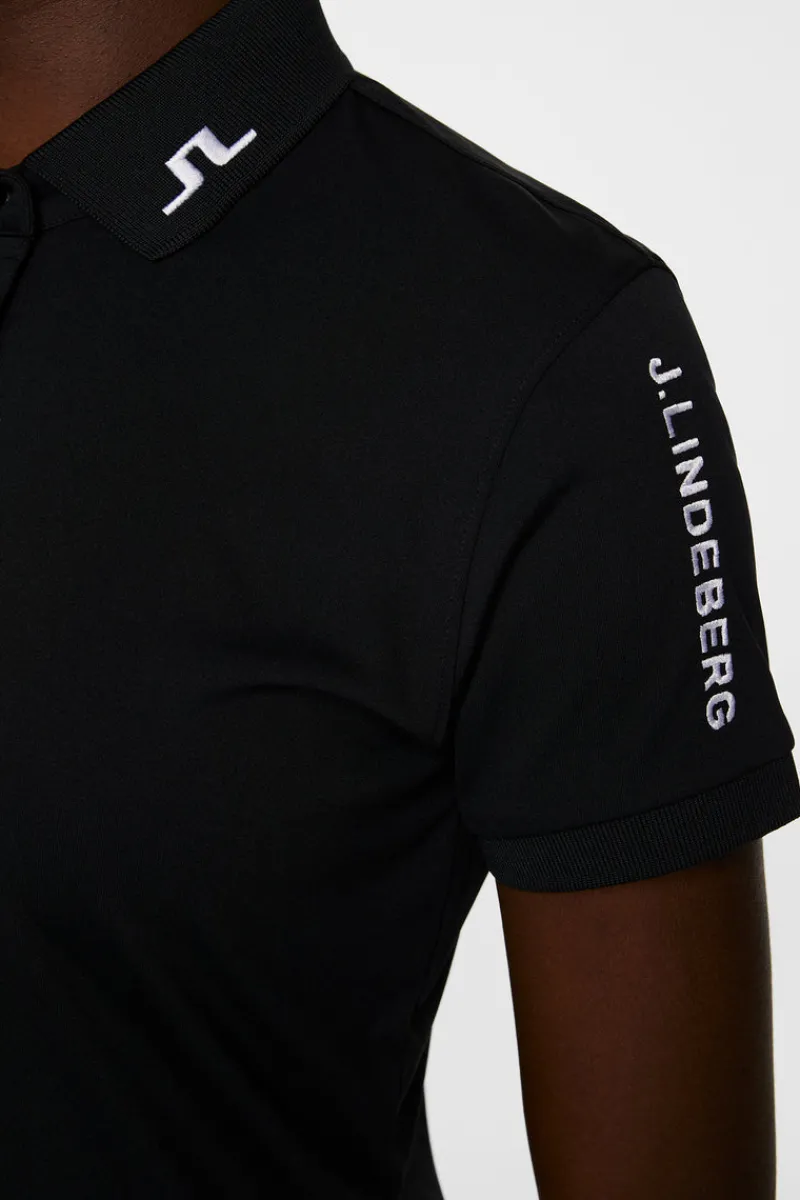 Golf | Överdelar-J.Lindeberg Tour Tech Golf Polo Black