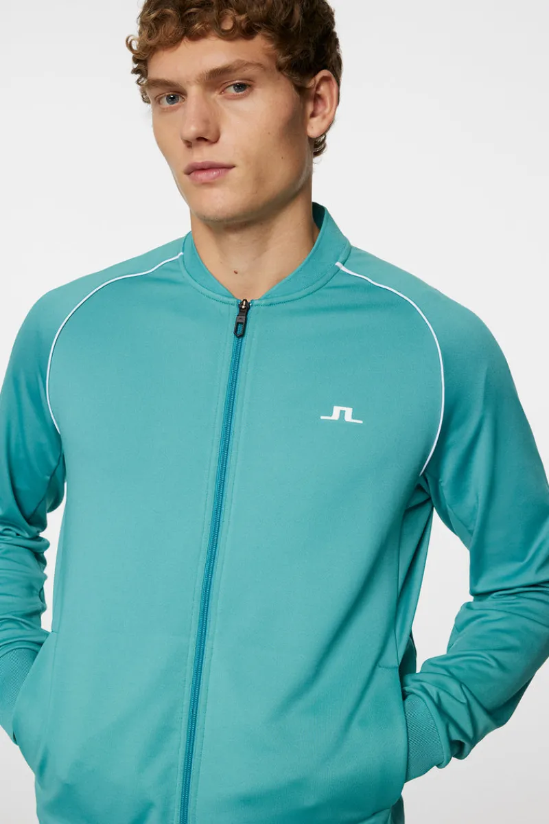 Tennis | Tröjor-J.Lindeberg Traven Track Jacket Teal