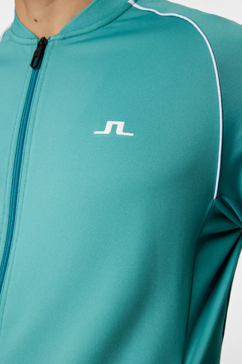 Tennis | Tröjor-J.Lindeberg Traven Track Jacket Teal
