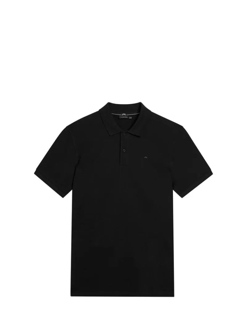 Pikétröjor | Överdelar-J.Lindeberg Troy Polo Shirt Seasonal Pique Black