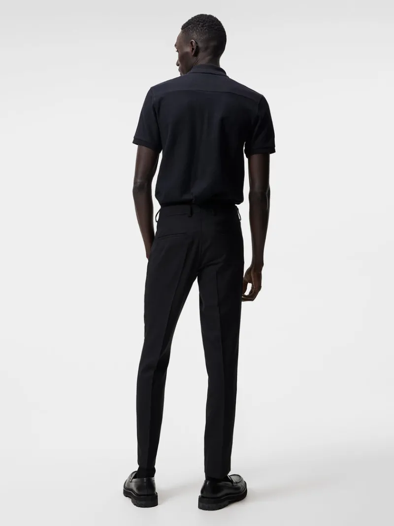 Pikétröjor | Överdelar-J.Lindeberg Troy Polo Shirt Seasonal Pique Black