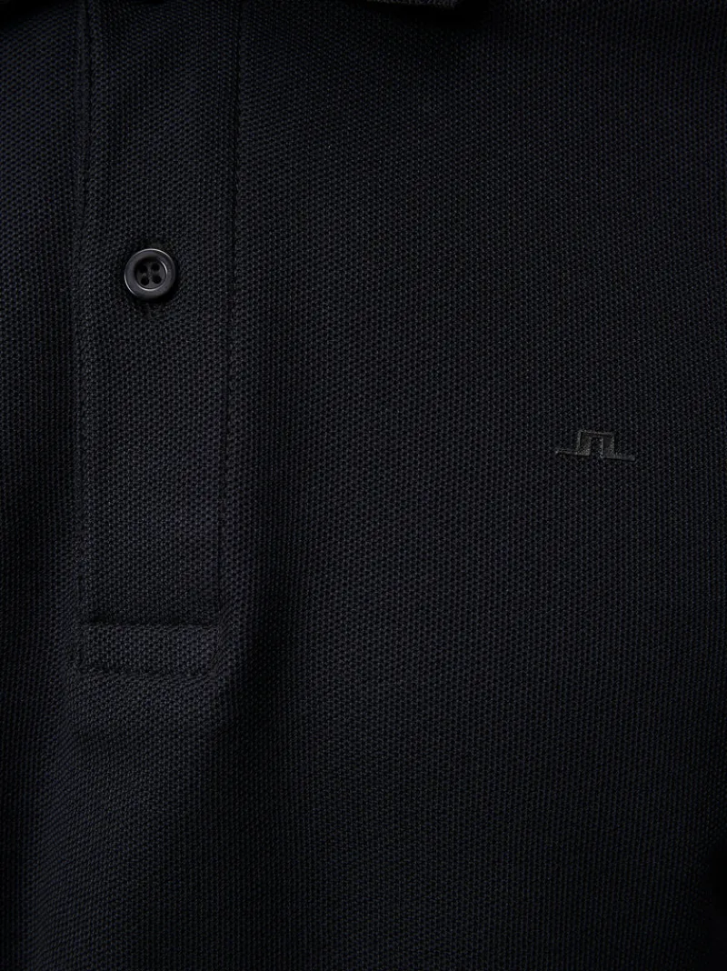 Pikétröjor | Överdelar-J.Lindeberg Troy Polo Shirt Seasonal Pique Black