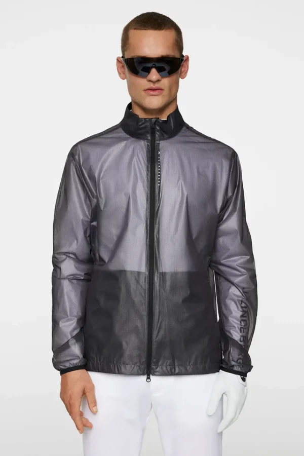 Golf | Jackor-J.Lindeberg Tyler Wind Jacket Black