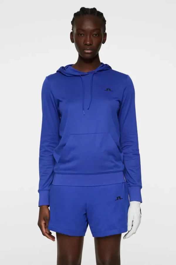 Golf | Bas- Och Mellanlager-J.Lindeberg Vice Hood Clematis Blue
