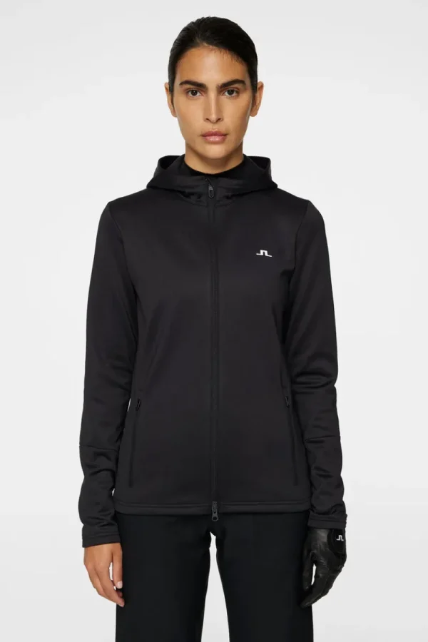 Golf | Ski-J.Lindeberg W Aerial Zip Hood Black