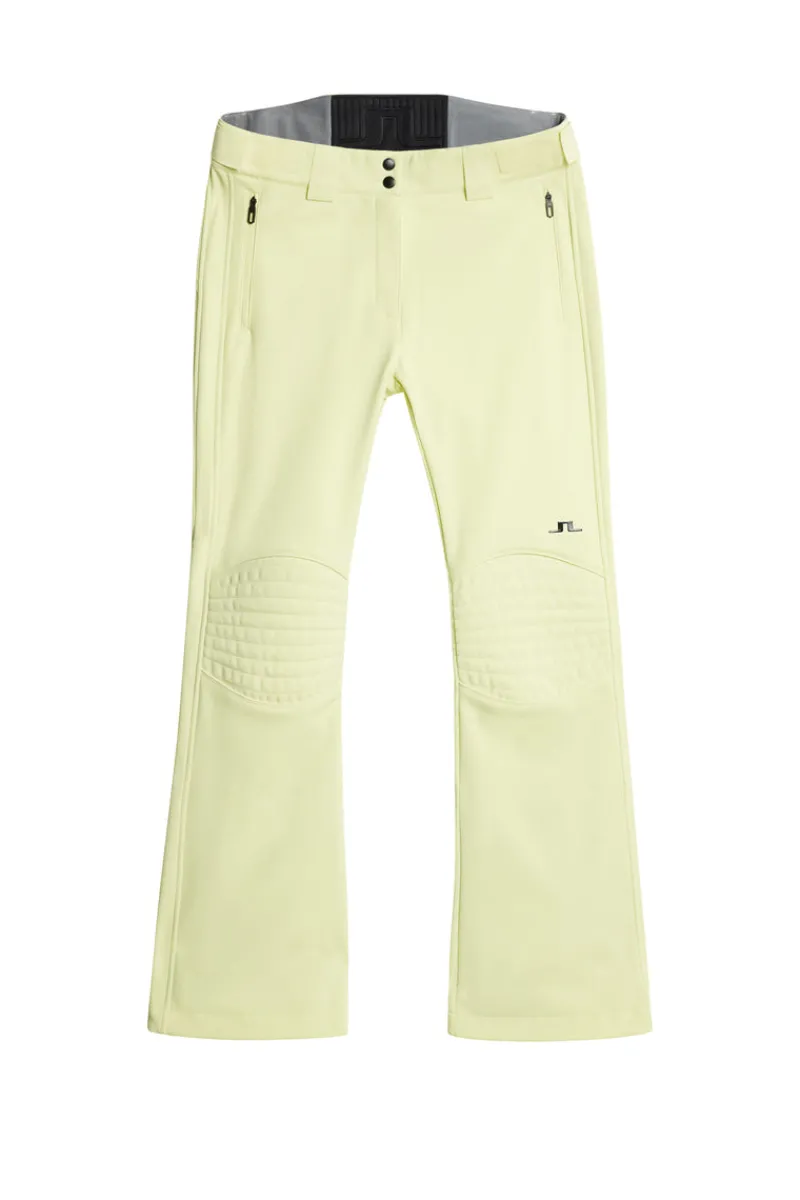 Ski | Underdelar-J.Lindeberg W Stanford Pant Pale Lime Yellow
