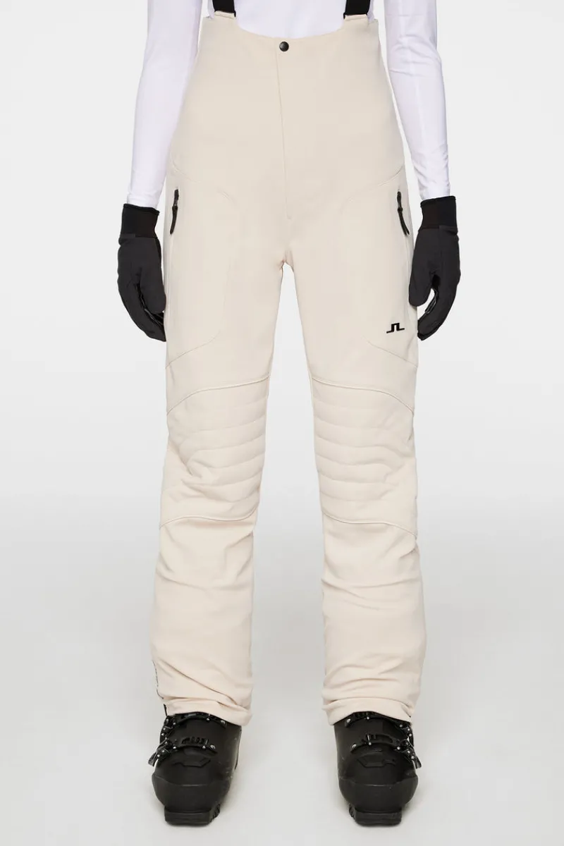 Ski | Underdelar-J.Lindeberg W Stanford Pro Bib Pant Moonbeam