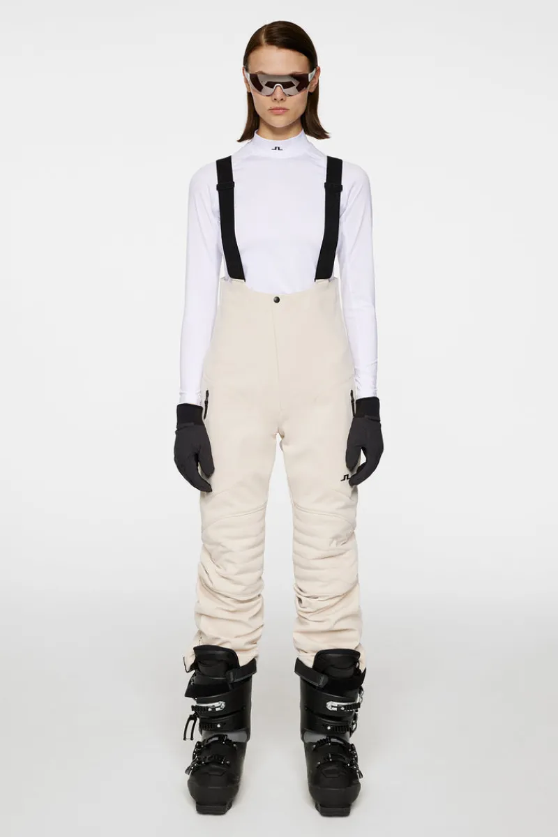 Ski | Underdelar-J.Lindeberg W Stanford Pro Bib Pant Moonbeam