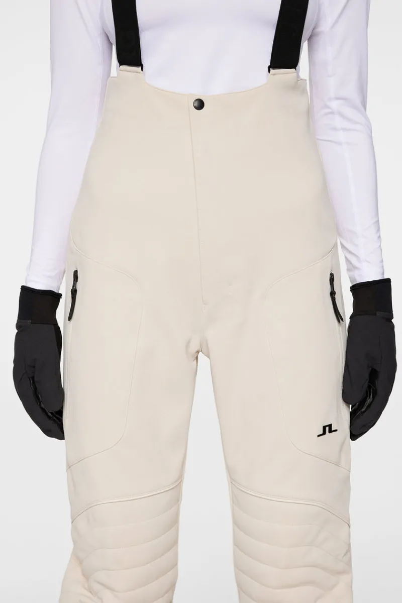 Ski | Underdelar-J.Lindeberg W Stanford Pro Bib Pant Moonbeam