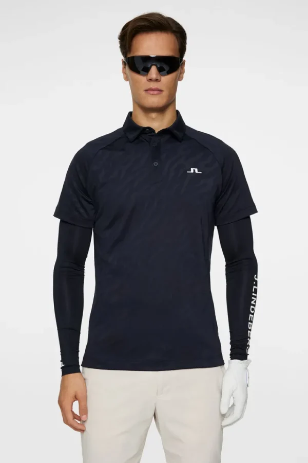 Golf | Pikétröjor-J.Lindeberg Wilhelm Polo JL Navy